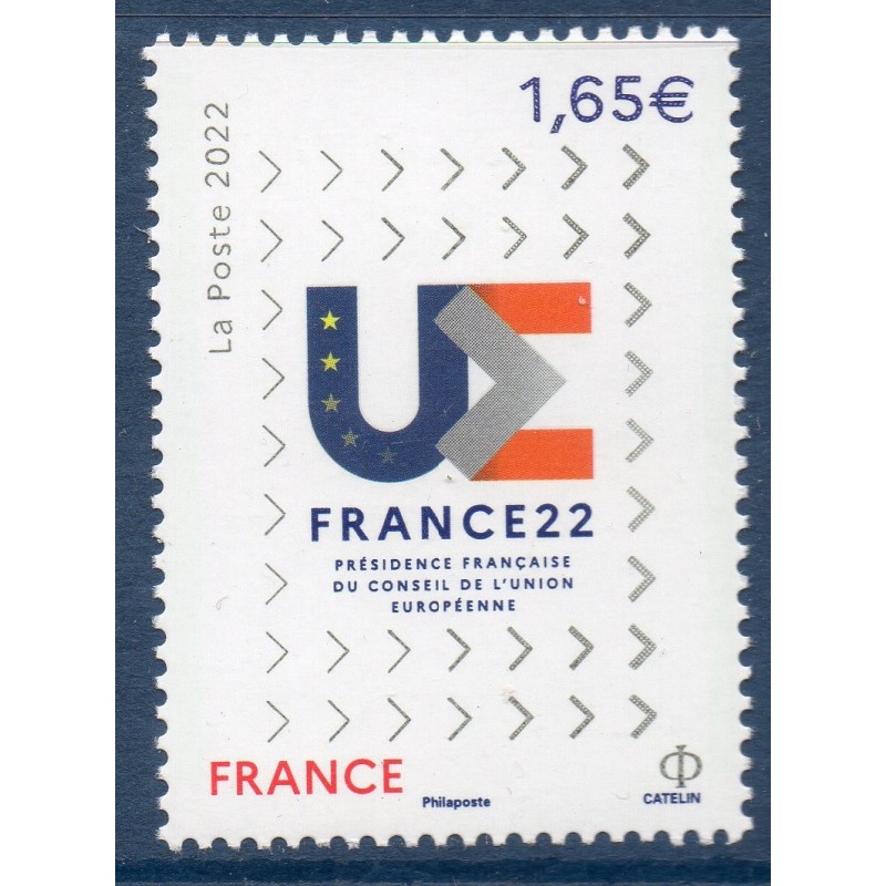 Timbre France Yvert No 5545 présidence de l'europe luxe **