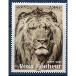 Timbre France Yvert No 5561 Rosa Bonheur, Lion luxe **