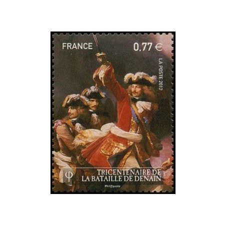 Timbre France Yvert No 4660 Tricentenaire de la bataille de Denain