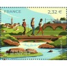 Timbre France Yvert No 5563 Escapade verte luxe **