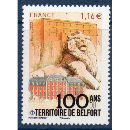 Timbre France Yvert No 5564 Lion de belfort luxe **