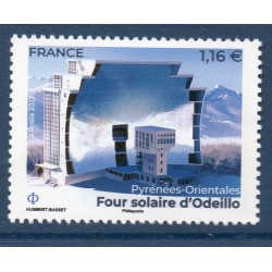 Timbre France Yvert No 5566 four solaire d'Odeillo luxe **