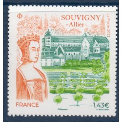 Timbre France Yvert No 5575 Souvigny luxe **