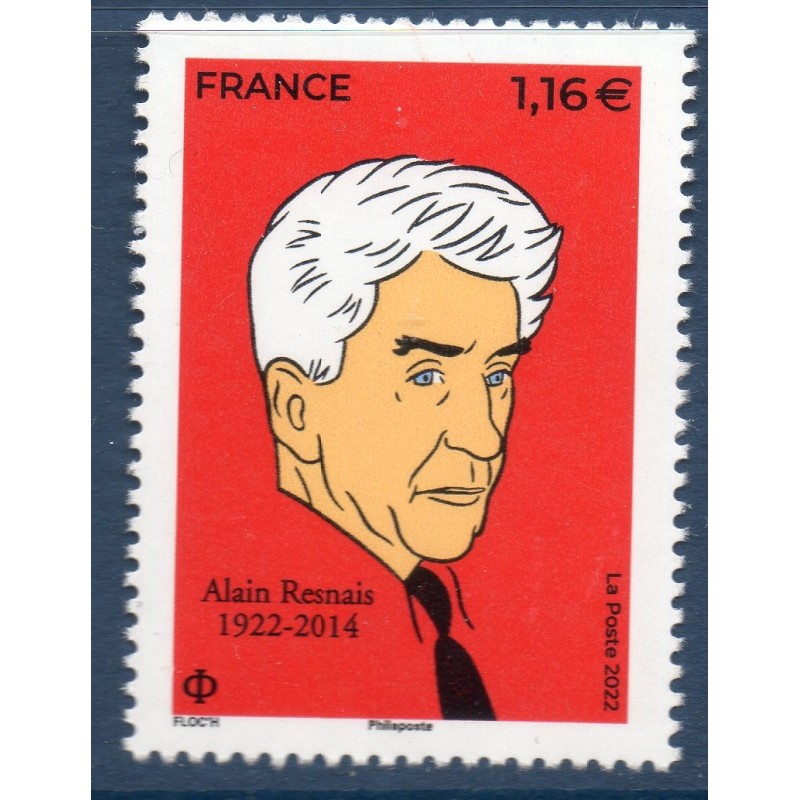 Timbre France Yvert No 5580 Alain Resnais luxe **