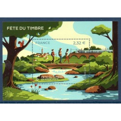 Bloc Feuillet France Yvert F5563 Escapade Verte luxe **