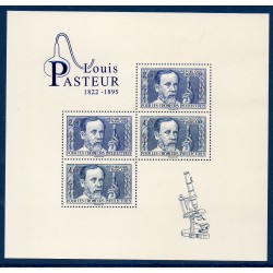 Bloc Feuillet France Yvert F5599 Louis Pasteur 2022 luxe **