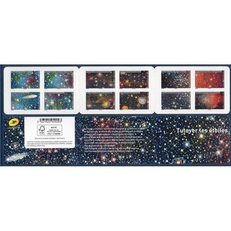 Carnet Commemoratif Yvert No BC2049 Tutoyer les étoiles neuf