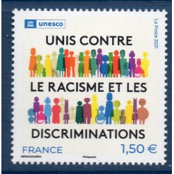 Timbre France Service Yvert 180 Unesco unis contre le racisme neuf luxe **