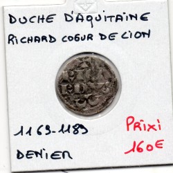 Duché d'Aquitaine, Richard coeur de lion, (1169-1189) Denier