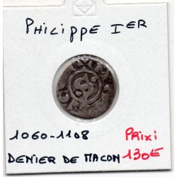 Denier de macon 2eme type Philippe 1er (1060-1108) pièce de monnaie royale