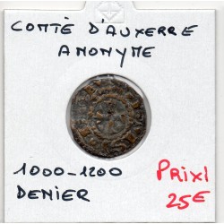 Comté d'Auxerre anonyme (1000-1200) denier