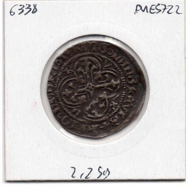 Margraviat de Misnie (Saxe Meiben) groschen 1349-1381 TTB pièce de monnaie