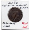 Liège Maximilien-Henri de Bavière, Liard 1650-1688, KM 71 pièce de monnaie