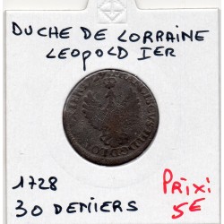 Duché de lorraine, Leopold 1er (1729) trente ou 30 deniers