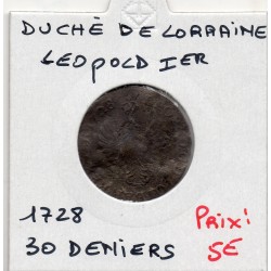 Duché de lorraine, Leopold 1er (1728) trente ou 30 deniers