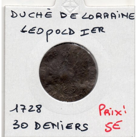 Duché de lorraine, Leopold 1er (1728) trente ou 30 deniers