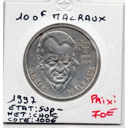 100 francs Malraux 1997...