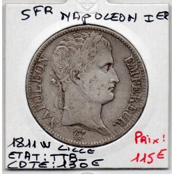 5 francs Napoléon 1er 1811...