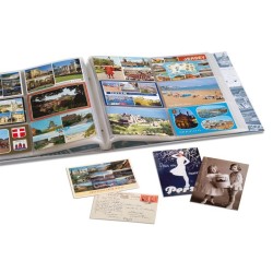 Album 600 cartes postales 50 pages 12 cartes postales par feuille