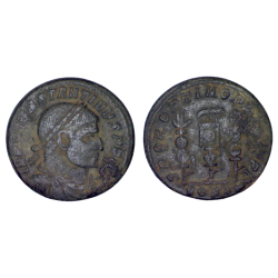 AE3 Constantin 1er (312-313), RIC 98 sear 16129 atelier Ostie