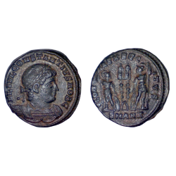 AE3 Constance II (330-335), RIC 88 sear 17255 Antioche