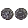 Ae3 ROMA, allégorie de rome (336-337), RIC 156 Sear 16529 atelier Héraclée