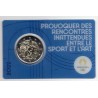 2 euro commémorative France 2022 Jeux olympique Paris blister bleu piece de monnaie €
