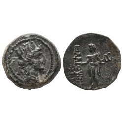 Cilicie, Elaioussa Sebaste Ae17 Cuivre (-100) Tyché et Hermès