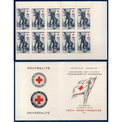 Carnet Croix Rouge année 1955 Yvert  2004