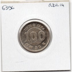 Japon 100 yen JO Showa an 39 1964 Spl, KM Y79 pièce de monnaie