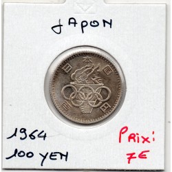 Japon 100 yen JO Showa an 39 1964 Spl, KM Y79 pièce de monnaie