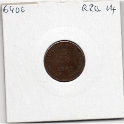 Italie Lombardie Venetie 5/10 Soldo 1862 B Kremnica TTB, KM C34.2 pièce de monnaie