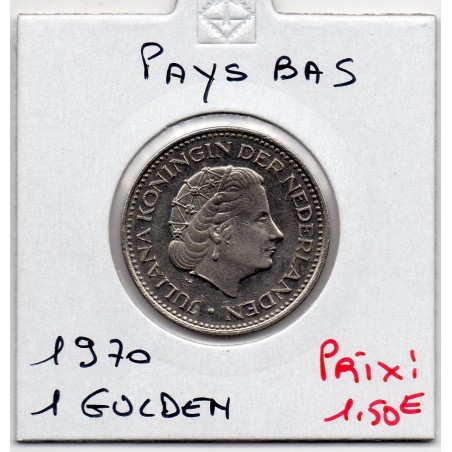 Pays Bas 1 Gulden 1970 FDC, KM 184a pièce de monnaie