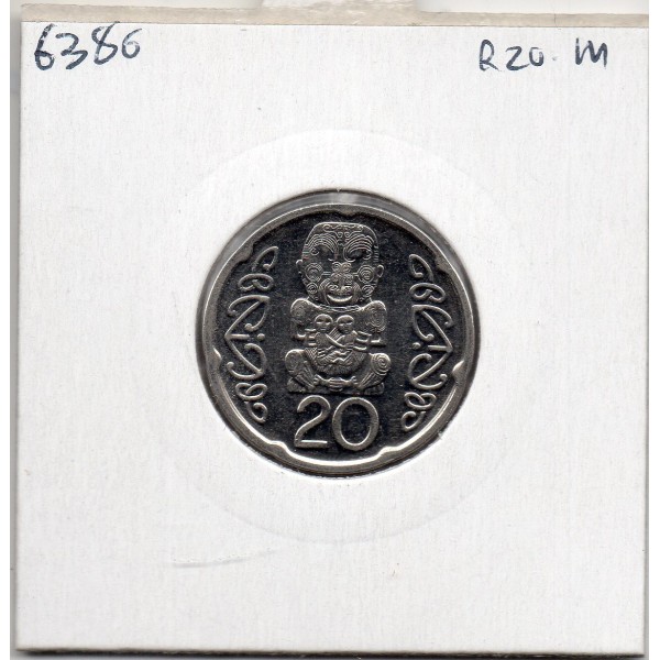 Nouvelle Zélande 20 cents 2006 Spl, KM 118 pièce de monnaie