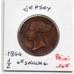 Jersey 1/26 Shilling 1844...