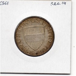 Autriche 10 Schilling 1957 Sup-, KM 2882 pièce de monnaie