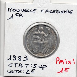 Nouvelle Calédonie 1 Franc 1983 Sup, Lec 46 pièce de monnaie