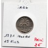 Irak 25 fils 1981 - 1401 AH Sup, KM 127 pièce de monnaie