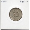 Suède 50 Ore 1956 Sup, KM 825 pièce de monnaie