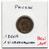 Prusse 1 silbergroschen 1866 A TTB KM 485 pièce de monnaie