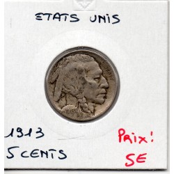 Etats Unis 5 cents 1913 TB, KM 134 pièce de monnaie