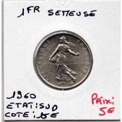 1 franc Semeuse Nickel 1960...
