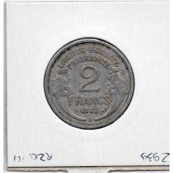 2 francs Morlon 1945 B Beaumont TTB-, France pièce de monnaie