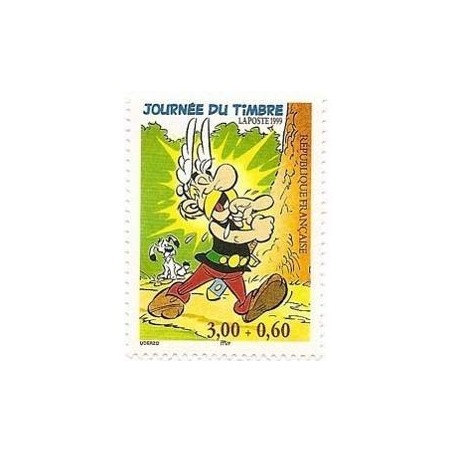 Timbre Yvert France No 3226 Journée du timbre, Astérix issu de carnet