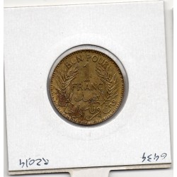 Tunisie, 1 franc 1941 - 1360 AH Sup, Lec 241 pièce de monnaie