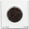 Monaco Honore V 5 centimes 1837 MC TB, Gad 103 pièce de monnaie