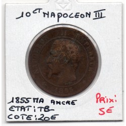 10 centimes Napoléon III...