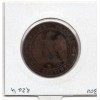 10 centimes Napoléon III tête nue 1855 Ancre MA Marseille TB-, France pièce de monnaie