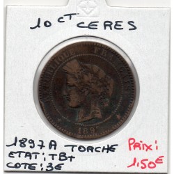 10 centimes Cérès 1897 A...
