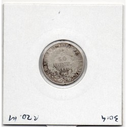 50 centimes Cérès 1881 A Paris B, France pièce de monnaie